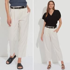 NWT NEW The Reset R Label Eco Slouchy Trousers Unbleached Size Medium